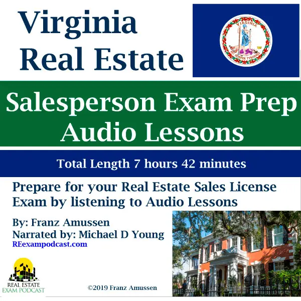 Virginia Real Estate Salesperson Exam Lessons